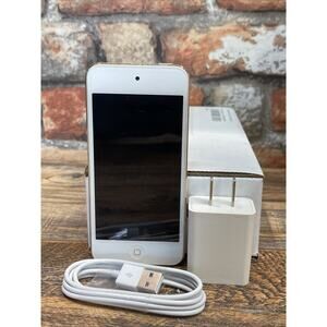 Apple iPod Touch 6th Gen 16GB Gold A1574 w/ Cable & Adapter Bundle